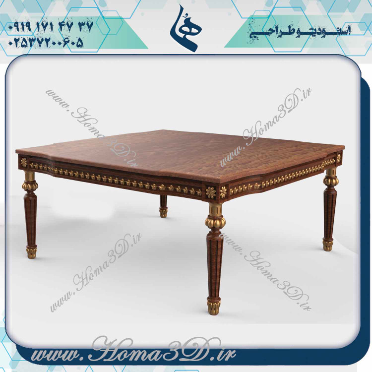 طراحی3بعدی میزجلومبلی6