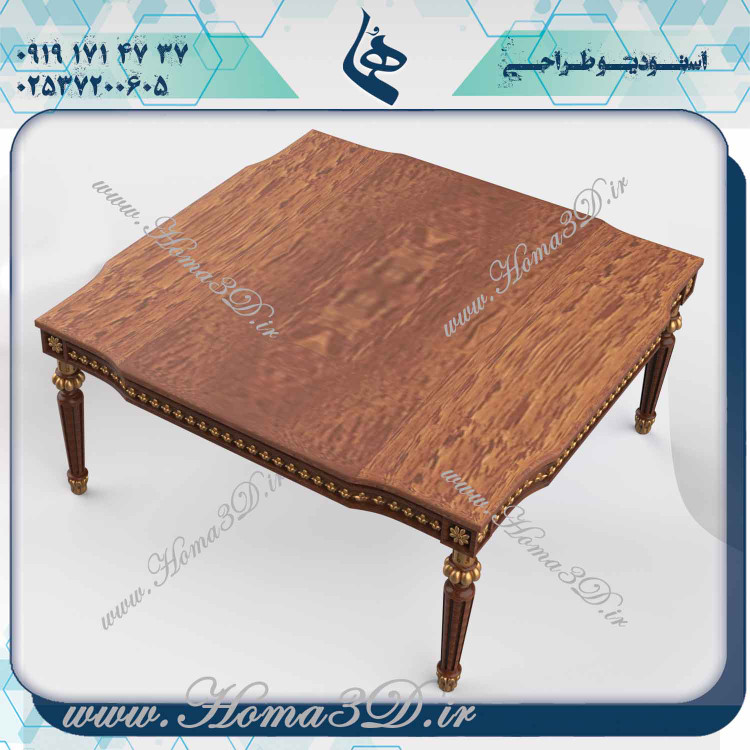 طراحی3بعدی میزجلومبلی6