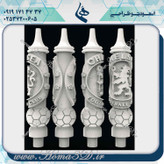 خرید فایلهای 3D قلیون برای سی ان سی, دانلود مدلهای دکوری قلیون برای سی ان سی, طراحی قلیون سفارشی برای سی ان سی, قلیون CNC کلاسیک, خرید مدلهای قلیون برای سی ان سی