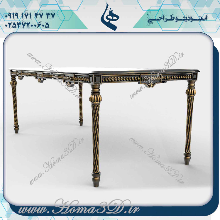 خرید و قیمت میز ناهارخوری مدل منبت