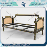 آبجکت کاناپه حصیری منبتی,cnc.چوب