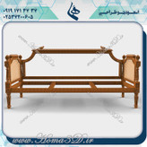 آبجکت کاناپه حصیری منبتی,cnc.چوب