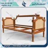 آبجکت کاناپه حصیری منبتی,cnc.چوب