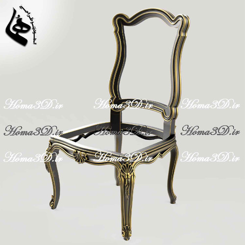 صندلی منبت دار برای تولید با سی ان سی