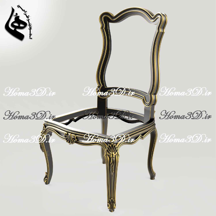 صندلی منبت دار برای تولید با سی ان سی