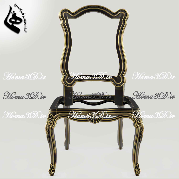 صندلی منبت دار برای تولید با سی ان سی