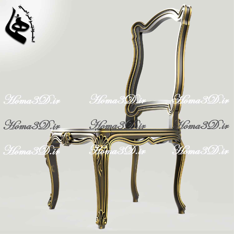 صندلی منبت دار برای تولید با سی ان سی