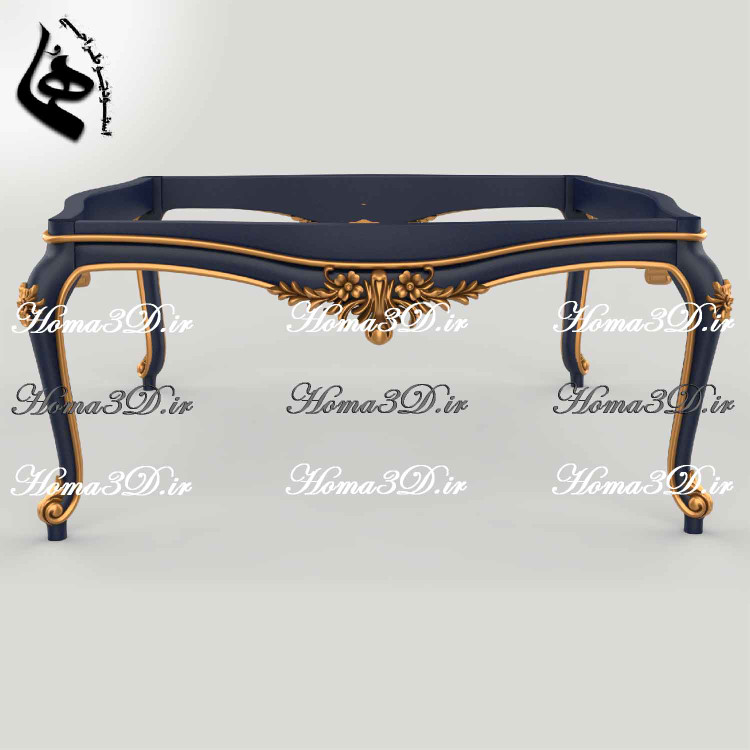 میز جلو مبلی منبت, فایل CNC میز جلو مبلی, منبت چوب, میز منبت سلطنتی, طرح میز منبت برای CNC, فایل CNC چوب, فایل میز منبت