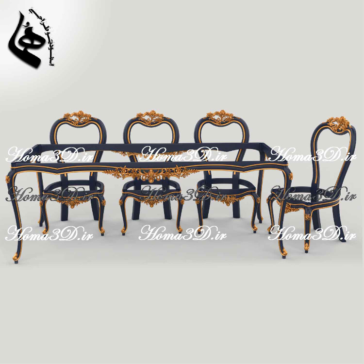 میز ناهارخوری استیل منبتی, فایل CNC میز ناهارخوری, میز سلطنتی, طرح منبت جدید, فایل میز غذاخوری منبت, طراحی CNC چوب