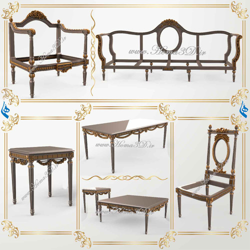 نجاری,سی ان سی,cnc,پروژه مبل,چوب راش,فایل مبل