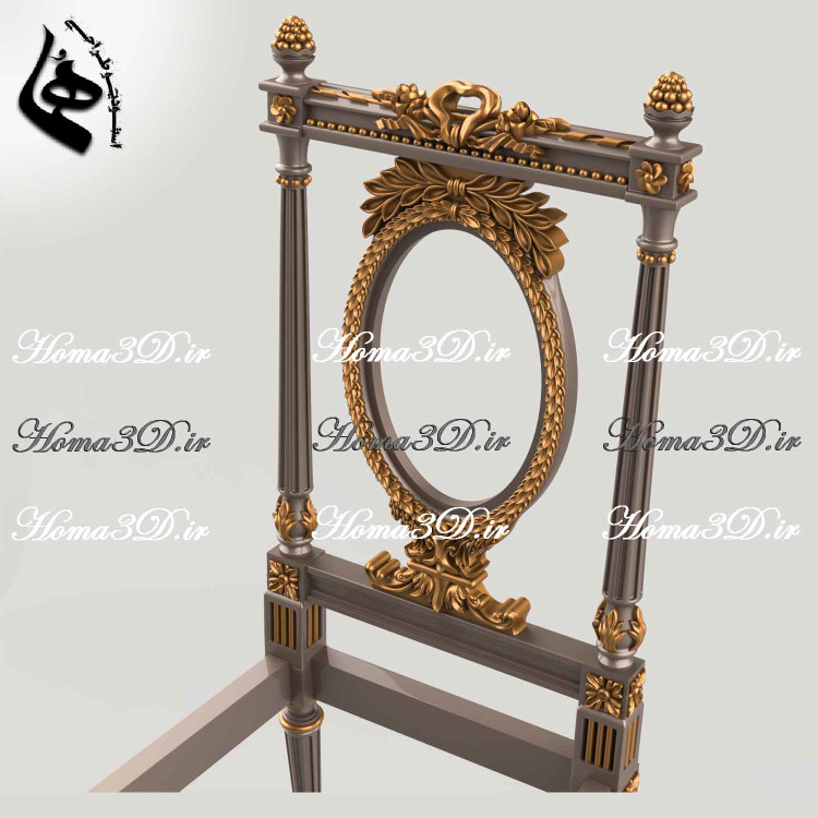 صندلی چوبی منبتکاری جدید