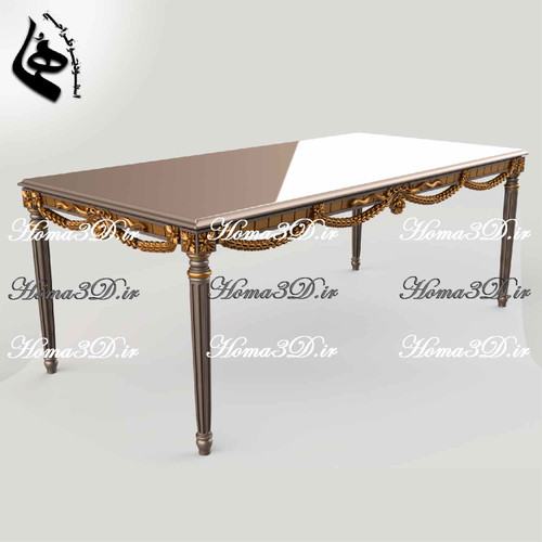 دانلود آبجکت میز ناهارخوری | طراحی آماده، اجرا بدون دردسر!