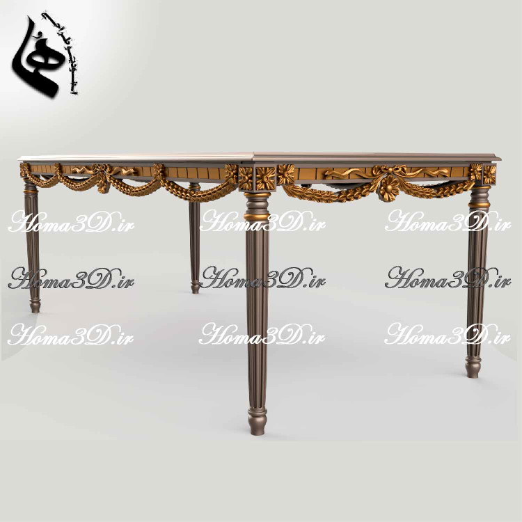 دانلود آبجکت میز ناهارخوری | طراحی آماده، اجرا بدون دردسر!