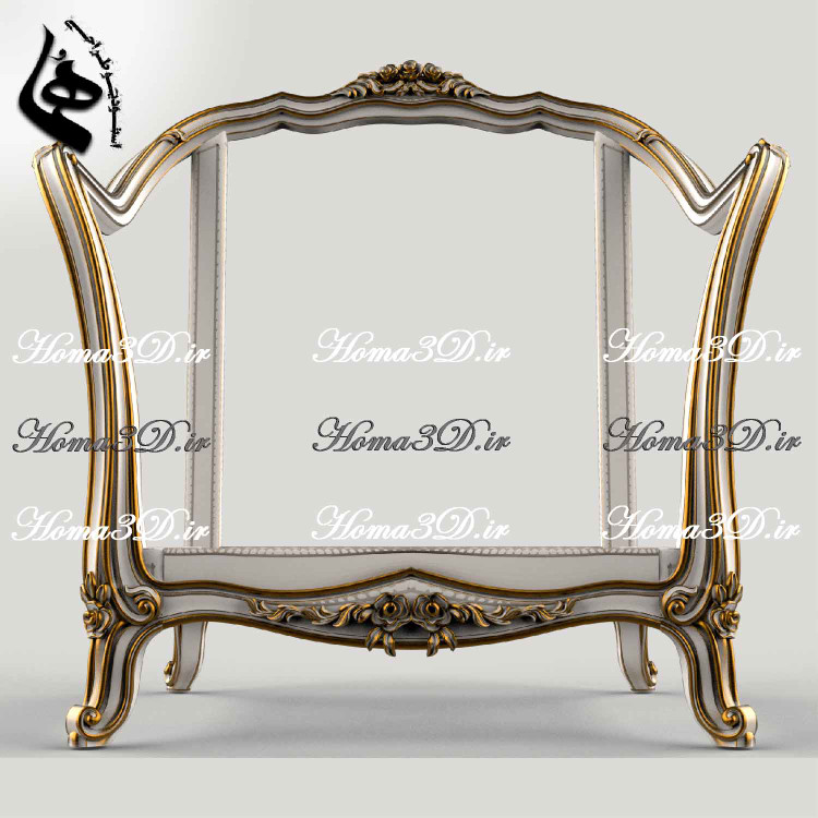 دانلود آماده قالب STL مبل | مخصوص تولید CNC، مدلسازها و نجارهای حرفهای