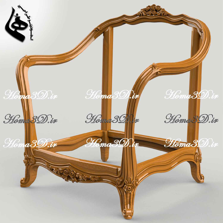 دانلود آماده قالب STL مبل | مخصوص تولید CNC، مدلسازها و نجارهای حرفهای