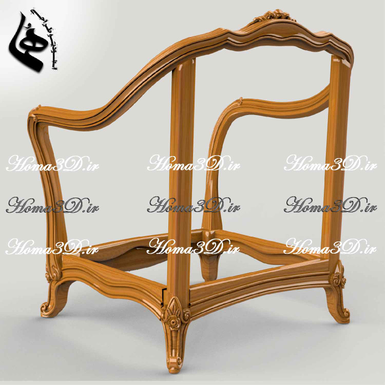 دانلود آماده قالب STL مبل | مخصوص تولید CNC، مدلسازها و نجارهای حرفهای