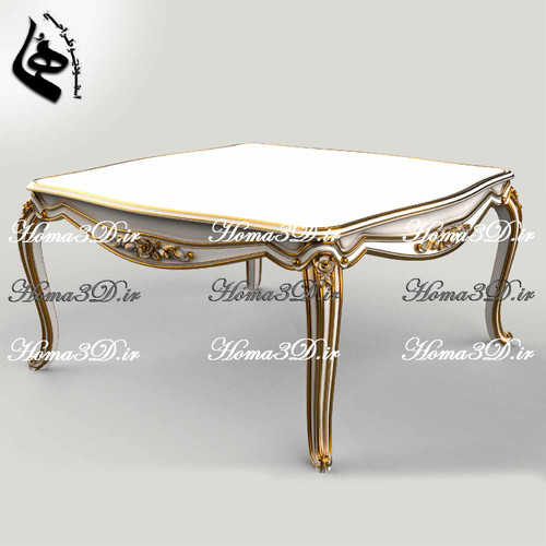 3DCarve | فروشگاه مدلهای سهبعدی منبتکاری میز جلو مبلی منبتی STL