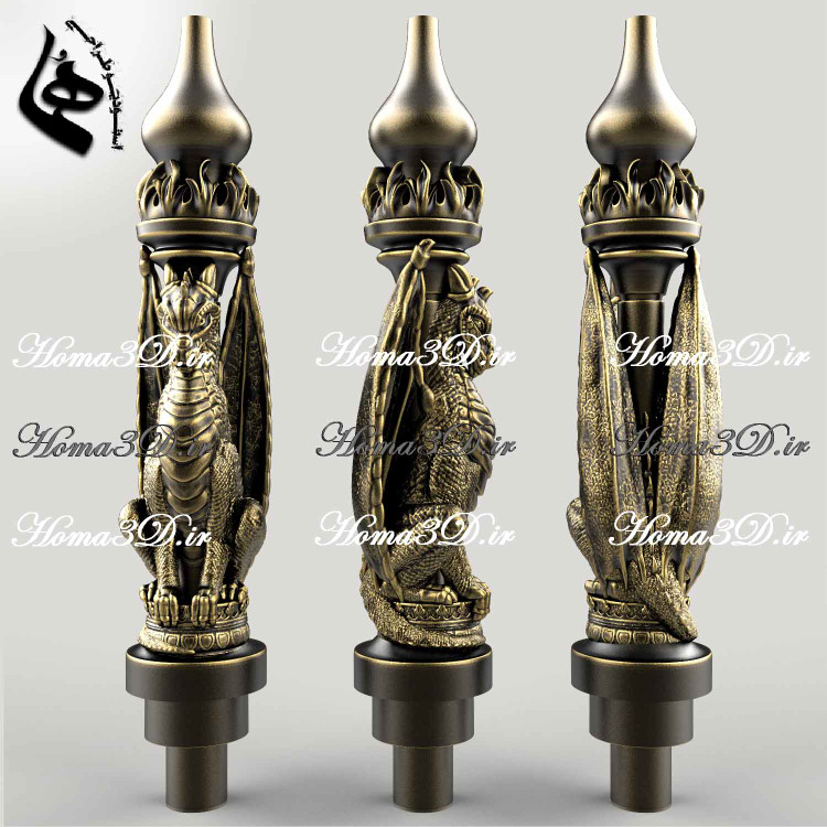 طراحی و تولید قلیان با استفاده از CNC و فایلهای STL