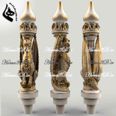 طراحی و تولید قلیان با استفاده از CNC و فایلهای STL