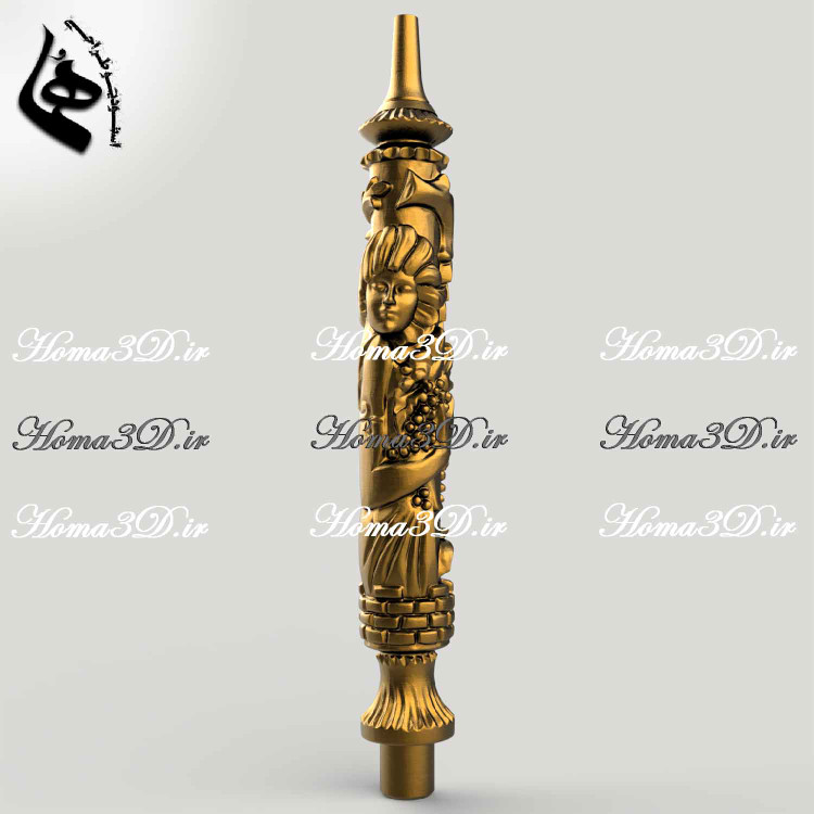 فروشگاه قلیانهای خاص با طراحی سهبعدی