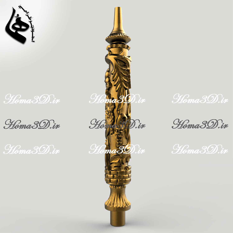 فروشگاه قلیانهای خاص با طراحی سهبعدی