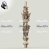 قلیان با بدنه پیکرتراشی و مجسمهای,قلیان سهبعدی لاکچریقلیان پیکرتراشی شده,فایل STL قلیان