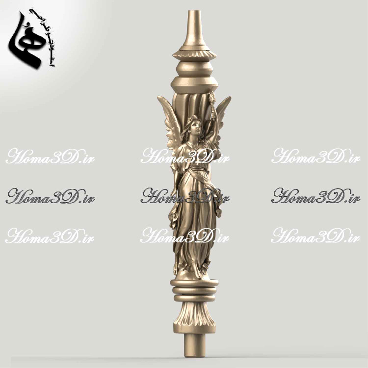 قلیان با بدنه پیکرتراشی و مجسمهای,قلیان سهبعدی لاکچریقلیان پیکرتراشی شده,فایل STL قلیان