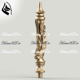 قلیان با بدنه پیکرتراشی و مجسمهای,قلیان سهبعدی لاکچریقلیان پیکرتراشی شده,فایل STL قلیان