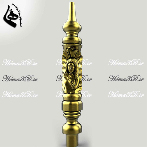 قیمت قلیون چوبی رخدار؛ ارزش هنر در دستان شما,فایل STL قلیان پیکرتراشی,تنه قلیون