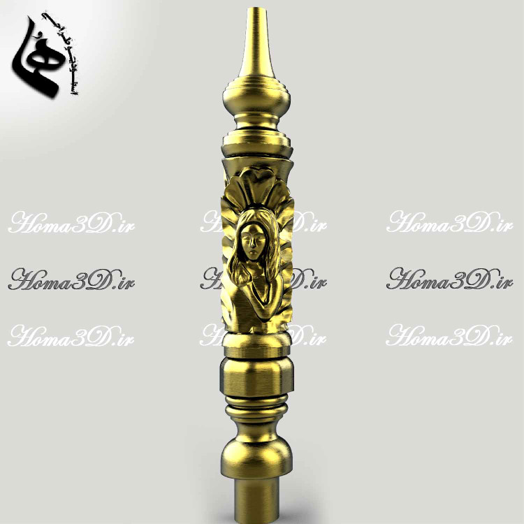 قیمت قلیون چوبی رخدار؛ ارزش هنر در دستان شما,فایل STL قلیان پیکرتراشی,تنه قلیون