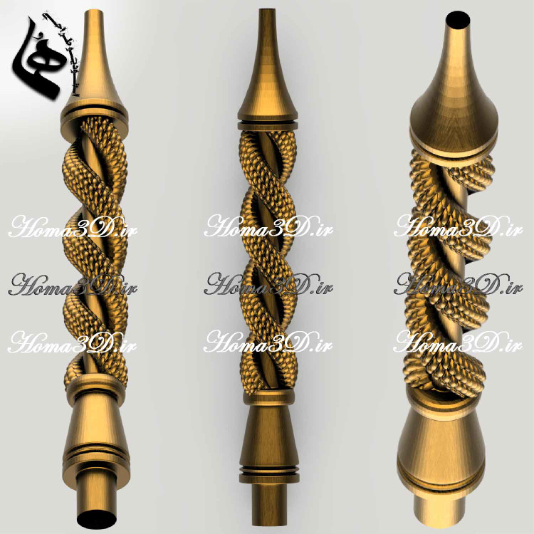 خرید فایل STL قلیون با طراحی مهندسی – دانلود فایل و اجرای CNC