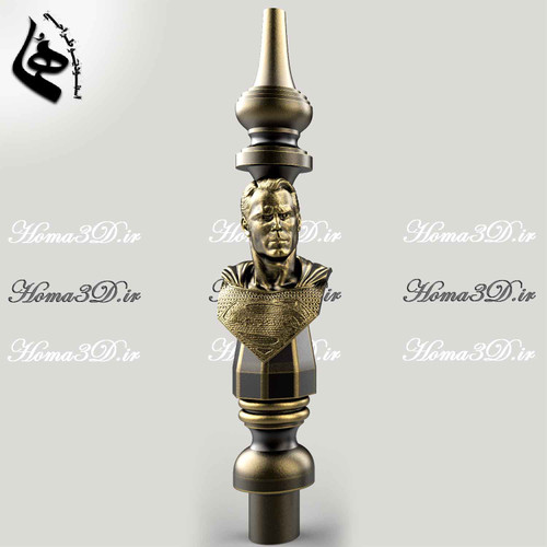 خرید فایل STL قلیان شخصیت سینمایی طراحی3بعدی قلیون