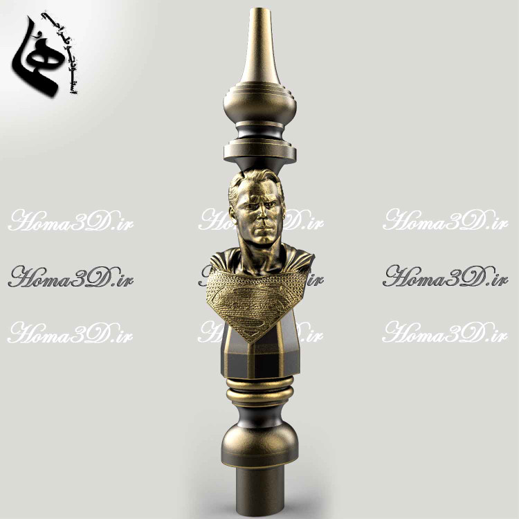 خرید فایل STL قلیان شخصیت سینمایی طراحی3بعدی قلیون