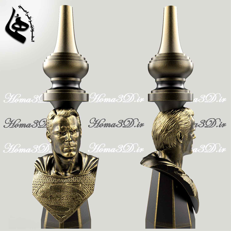 خرید فایل STL قلیان شخصیت سینمایی طراحی3بعدی قلیون