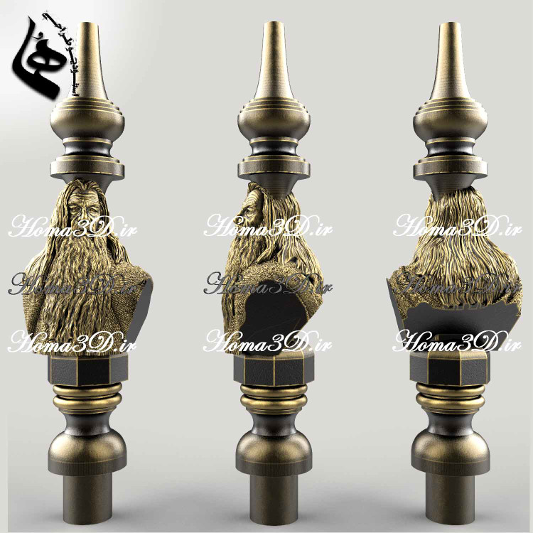 ساخت تنه قلیان با دستگاه CNC روتاری,طراحی3بعدی قلیون