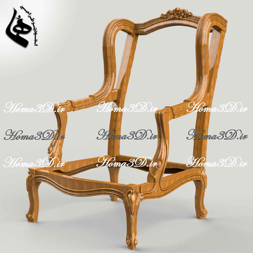 مبل کوئین ابزارخورده فرانسوی ، وکتور منبت پشتی مبل کوئین،فایل مبل تاجدار ابزاری برای CNC