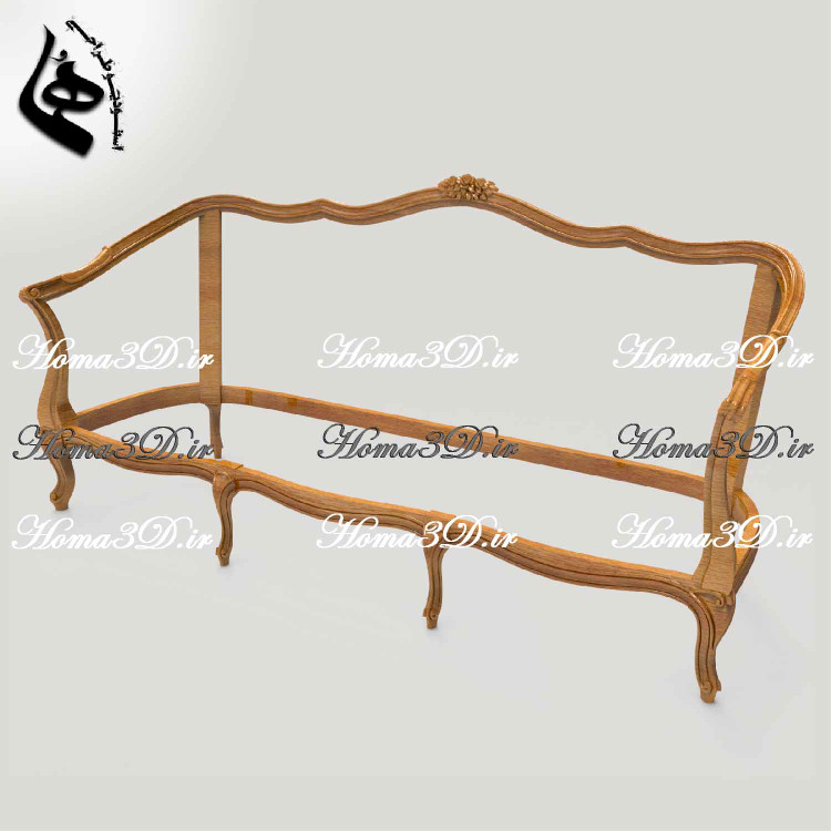 کاناپه یونانی ابزاری: طراحی سهبعدی با دقت و کیفیت بالا طراحی3بعدی کاناپه یونانی