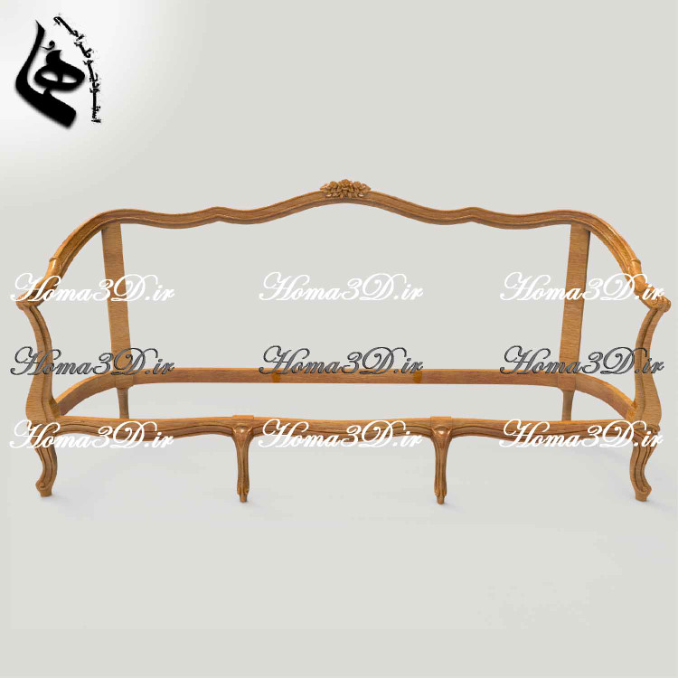 کاناپه یونانی ابزاری: طراحی سهبعدی با دقت و کیفیت بالا طراحی3بعدی کاناپه یونانی