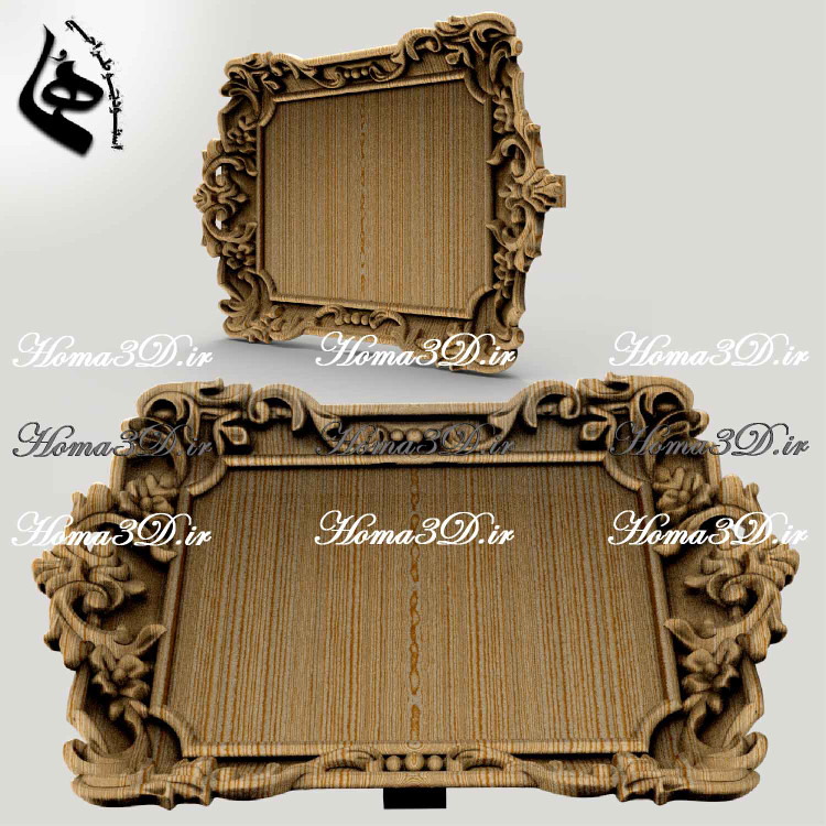 طراحی تا اجرای سینیهای چوبی منبتی با CNC – ظرافت در جزئیات، دقت در اجرا