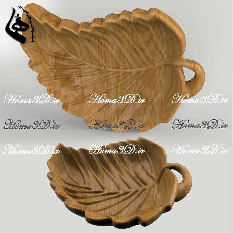 طراحی و تولید اردوخوری چوبی برگی با CNC – خاص، کاربردی، الهامگرفته از طبیعت