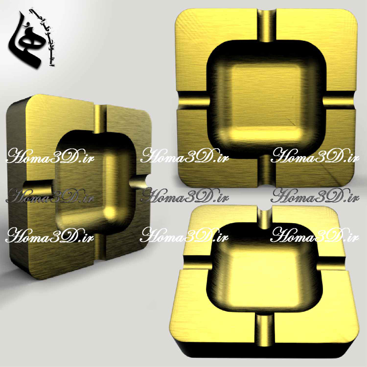 ساخت زیرسیگاری چوبی CNC | ترکیب هنر و تکنولوژی در طراحی کاربردی