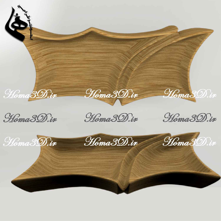 خرید مدل سهبعدی اردوخوری دو بخشی مهندسیشده | از طراحی تا تولید حرفهای