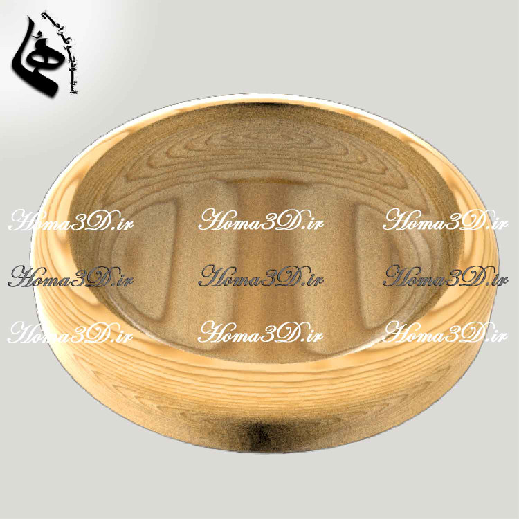 خرید مدل سهبعدی کاسه چوبی | طراحی مهندسی تا اجرای دقیق با CNC