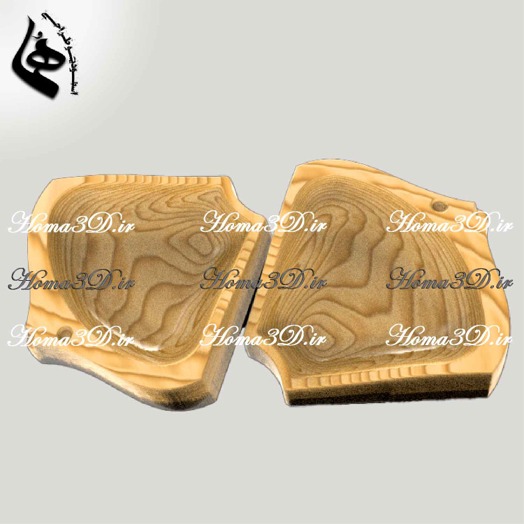 آجیلخوری چوبی طرح ماهی – ۴ تکه پازلی برای سلیقههای خاص