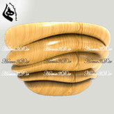 طراحی کاسه چوبی با فریم زیبا برای CNC | از ایده تا اجرا با فایل سهبعدی STL