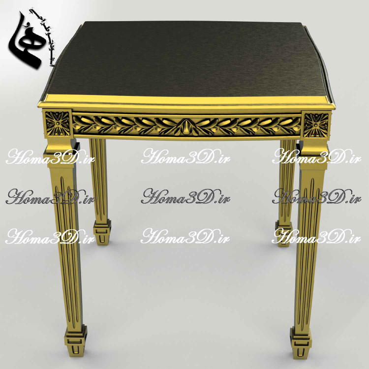 فایل سهبعدی میزعسلی مستطیلی منبت؛ طراحی مهندسیشده و قابل اجرا با CNC تخت و روتاری، مناسب نجاران حرفهای. ساخت ایتالیا با فرمت STL و قالب برش.