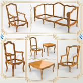 طراحی سهبعدی کاناپه مبل و صندلی ابزاری فرانسوی بدون منبت، مناسب CNC، با خروجی STL، قالب برش DXF, EPS، محصول برند هما، دانلود فوری و اجرای دقیق.