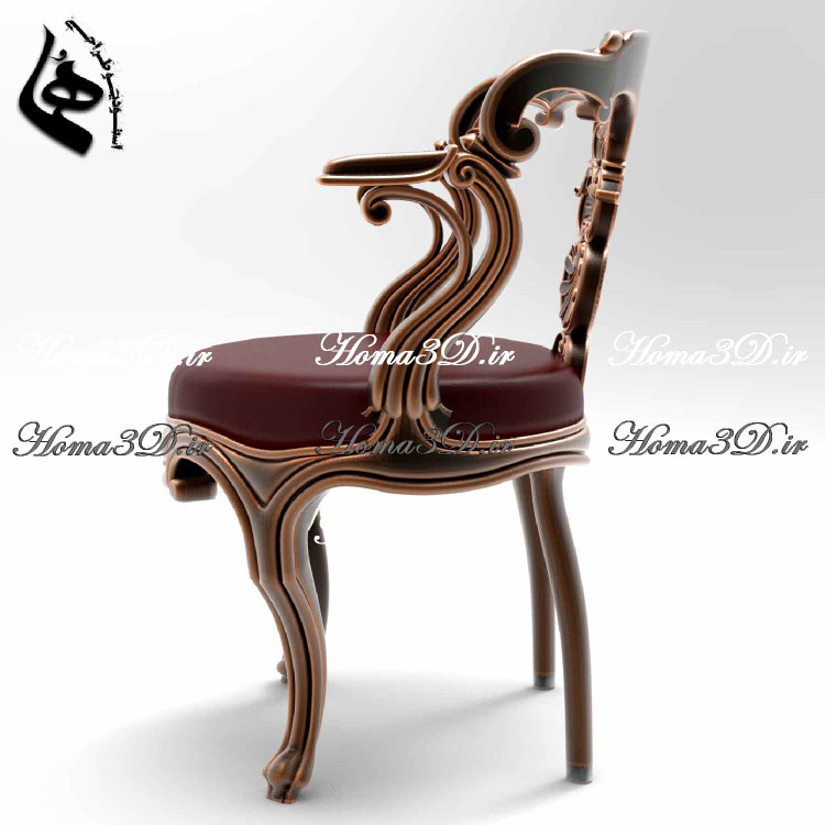 "دانلود فایل 3بعدی صندلی منبتکاری لوکس با فرمت STL، JPG، EPS/DXF برای CNC چوب. طراحی مهندسیشده توسط استودیو طراحی هما (۱۲ سال تجربه). تولید بدون نقص!"