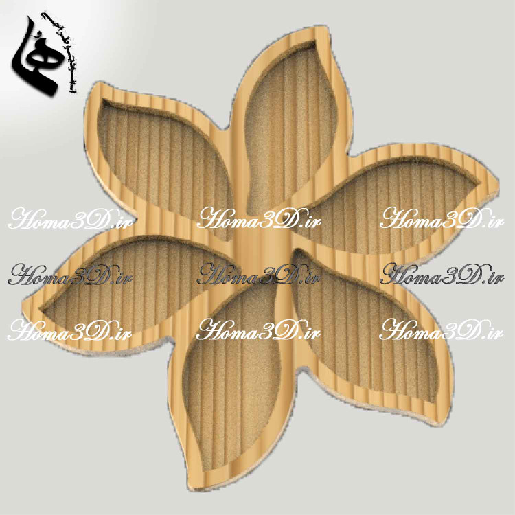 **طراحی سهبعدی ظروف چوبی آجیلخوری ستارهای | اجرای حرفهای با دستگاه CNC**