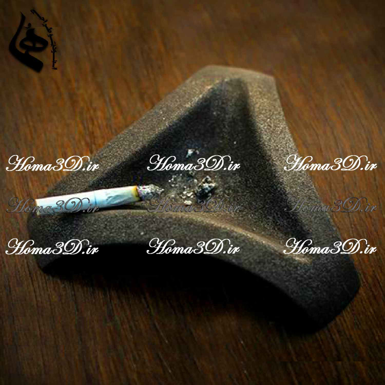 طراحی سهبعدی زیرسیگاری لوکس | تولید دیجیتال با دستگاه CNC